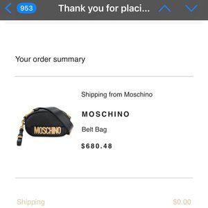 Moschino Belt Bag